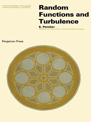 cover image of Random Functions and Turbulence